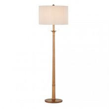 Mitford_Currey lampa podłogowa E27 12W drewno